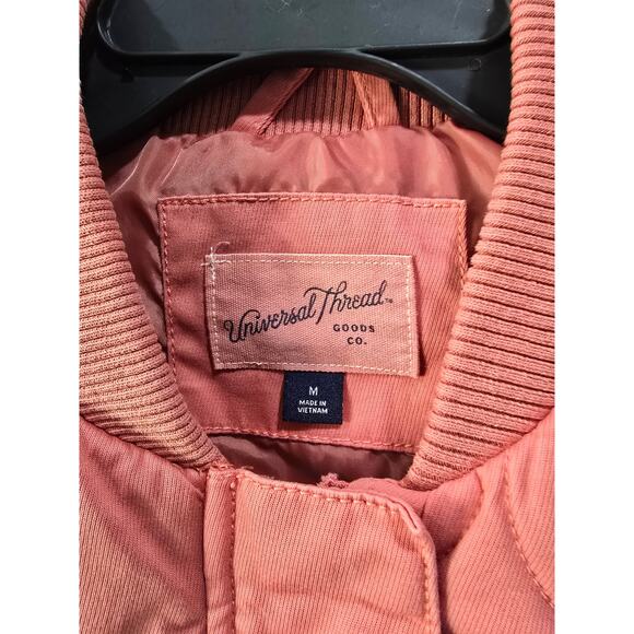 Universal Thread Quilted Bomber Jacket – Size Medium - Picture 2 of 16
